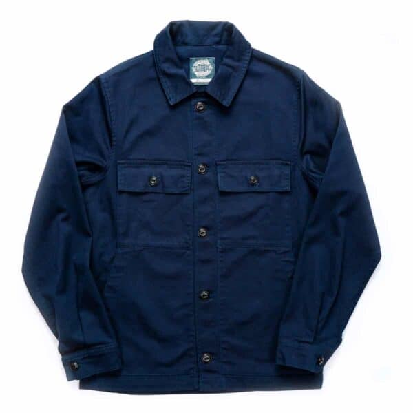1200x1200 Navy drivers jacket front