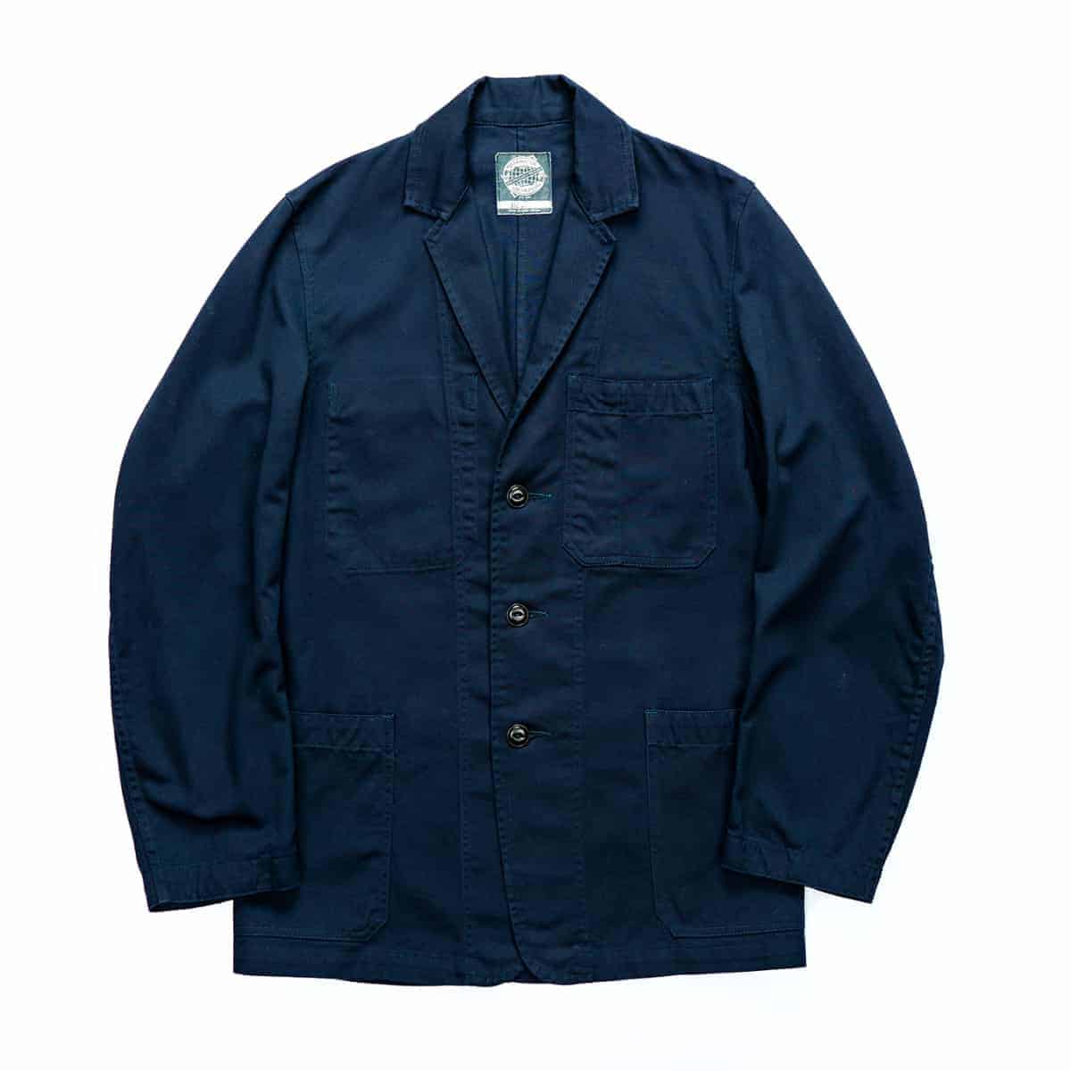 Navy Engineer Jacket - Yarmouth Oilskins - Sir Gordon Bennett