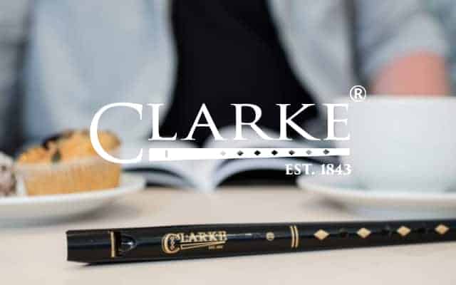 clarke original tinwhistle brand lock up