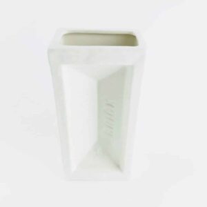 Stolen form white london brick vase, london brick vase in white