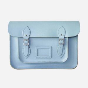 original satchel store blue satchel sky blue satchel aegeon blue leather satchel front e1612359171146