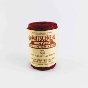 nutscene heritage red twine, floristry string, red garden string