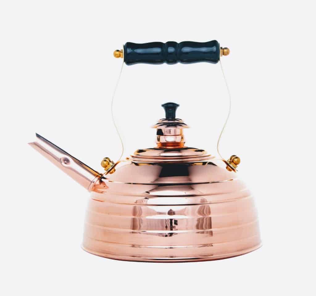 Richmond Induction Copper Whistling Tea Kettle - No. 7