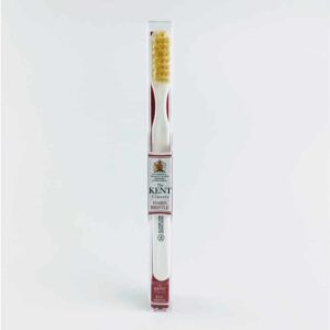kent brushes classic toothbrush, wooden toothbrush