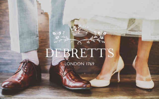 Debretts brand lock up low res