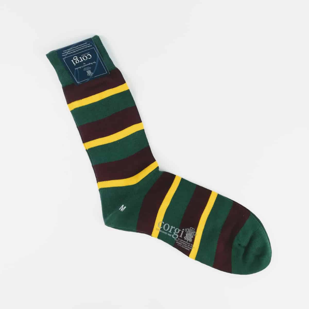 Regimental Sock Collection - Corgi - Striped Socks - Sir Gordon Bennett