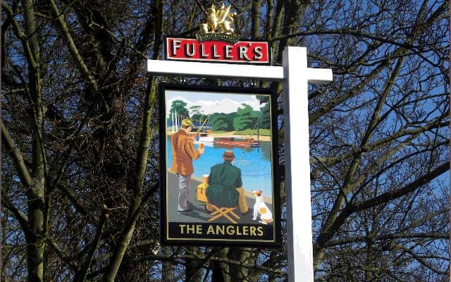 Pub Signs In Britain