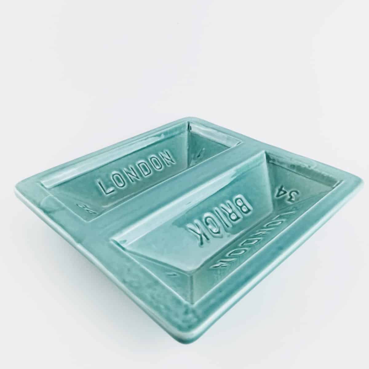 Blue dish 1