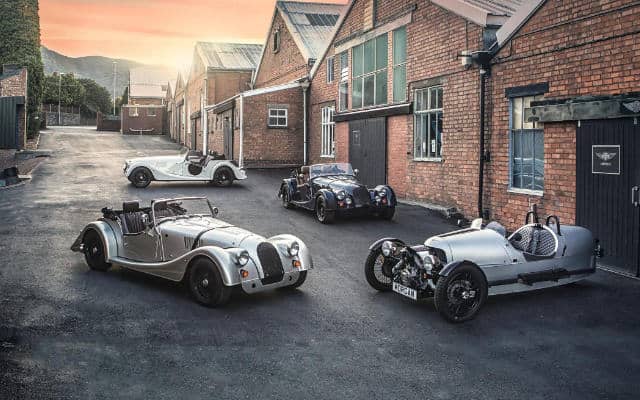 640x400 morgan cars outside factory morgan cars outside factory