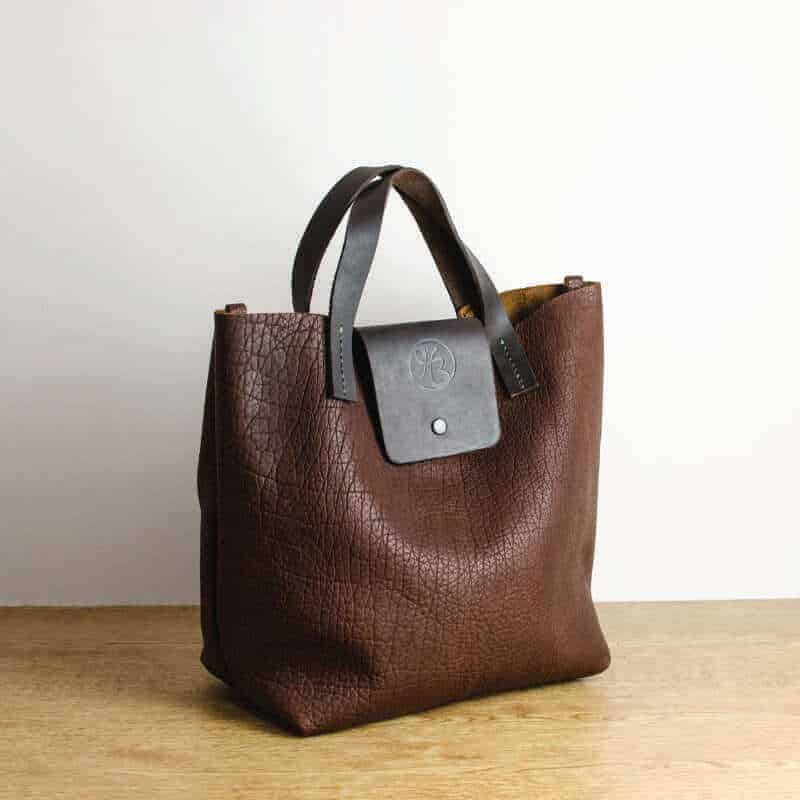 800x800 Bison Leather tote 1