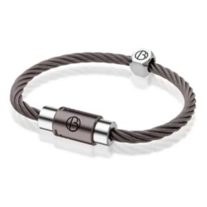 Bailey of sheffield stainless steel Storm bracelet, men's steel bracelet made in sheffield