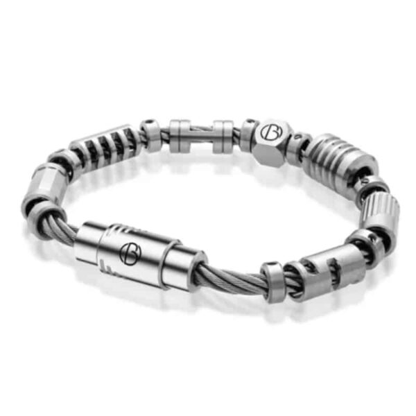 LE GRAMME 9G Brushed Sterling Silver Cable Bracelet for Men | MR PORTER