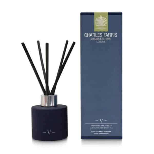Charles Farris british expedition reed diffuser, luxury reed diffuser, scented room diffuser british made