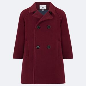 Burgundy girls coat outlet