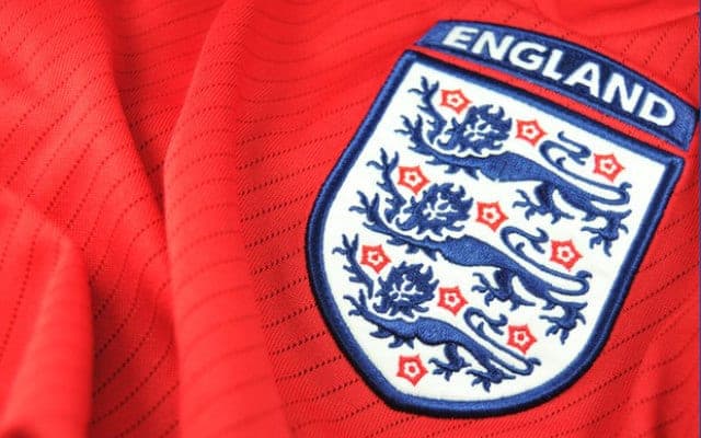 three lion national symbol of England football badge