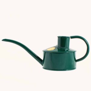 Haws Fazeley 1 pint green, small indoor green metal watering can made in Uk watering can