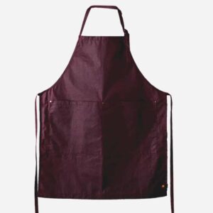 Fieldware Co apron sloe, waxed cotton hardwearing luxury craft apron. Handcrafted wax apron made in Uk apron