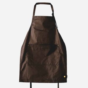 Fieldware co childrens rustic apron, kids waxed cotton apron, studio and craft apron for kids