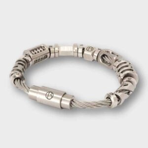 men's steel bracelet