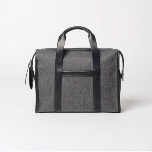 cherchbi handmade wool briefcase made in Uk