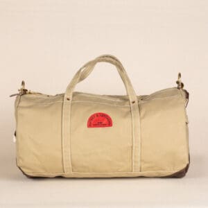 Ratsey and lapthorn large sand duffel bag made in UK canvas bag