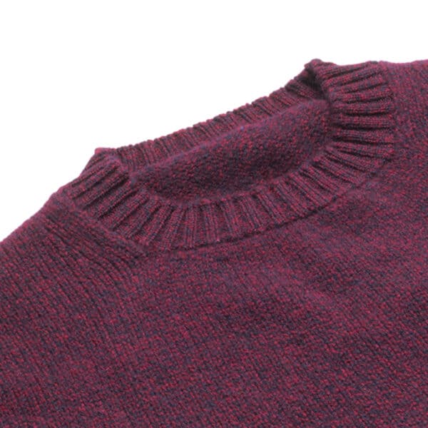 malloch's burgundy jumper