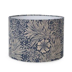 william morris marigold indigo medium lampshade arts and crafts green and heath