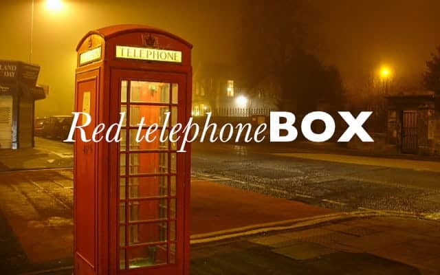 Red telephone box 640x400