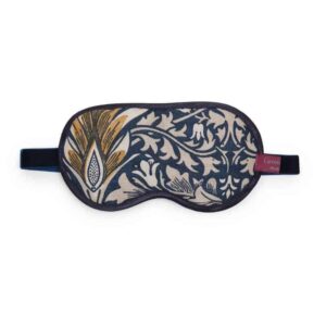 william morris snakehead fabric eye mask with lavender filling