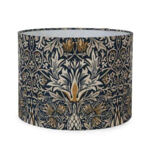 snakehead william morris medium lampshade green and heath