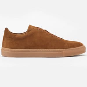 Goral trainers made in sheffield tan sneakers made in Uk