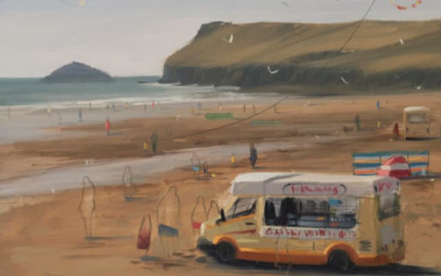 Tom hughes pianter ice cream van