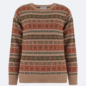 Michael Ross Fair Isle mouflon wool jumper