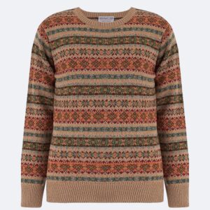 Michael Ross Fair Isle mouflon wool jumper