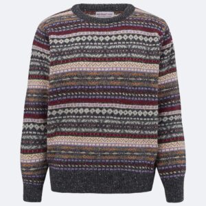 michael ross ushin fair isle wool jumper