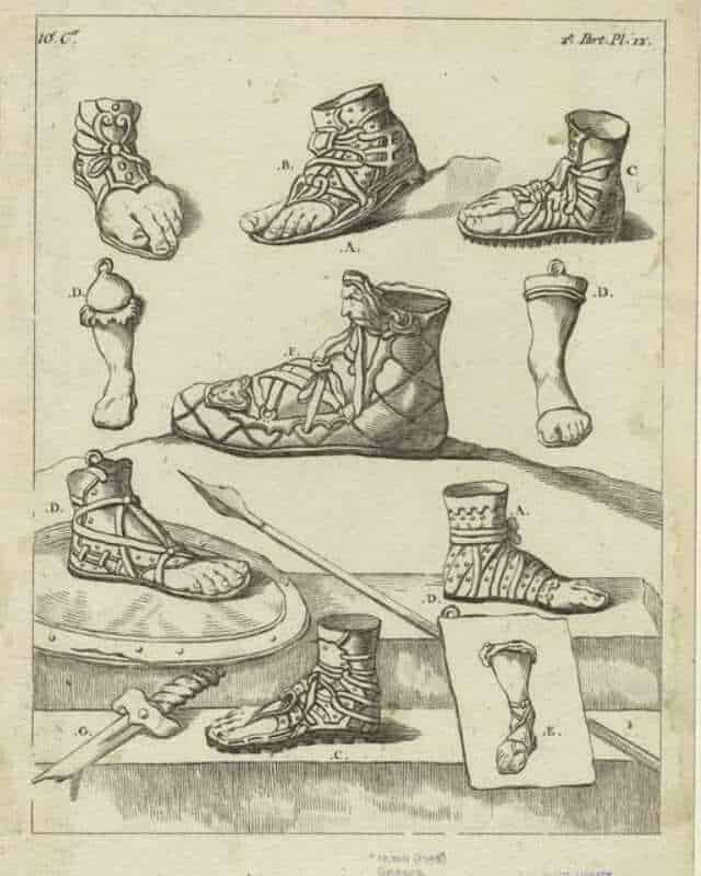 history of leather roman sandals history of leather roman sandals