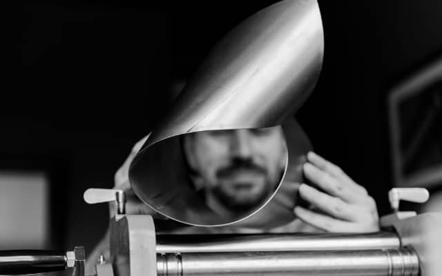 making5 arc form making handcrafted lighting