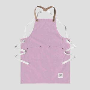 risdon and risdon pink children's apron kids pink apron studio apron with cork straps for kids
