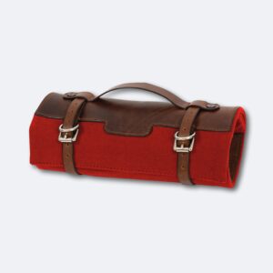 red canvas tool roll artists tool roll