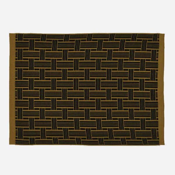 Ambar London. home furnishings willow placemat dark moss dinner platemats table placemats in brown